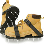 Lawn Aerator Shoes with Adjustable Straps - for Lawn Aeration or as Screed Shoes - Lawn Aerator Shoes as Perfect Aerator Lawn Tool - Medium
