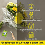 Chrysal Flower Boost – Clear Flower Food Packets for Flower Arrangements & Bouquets – Floral Supplies for Fresh Flowers – Fresh Flower Arrangements Supplies (5g - 200 Ct)