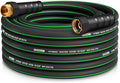Heavy Duty Garden Hose 35ft, NON-EXPANDABLE Flexible Water Hose, Kink Resistant Lightweight Hybrid Hose, Leakproof Hose Male to Female Fittings