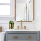 Hollyone Gold Artificial Succulents in Pots Faux Succulents Plants Fake Succulent Arrangement Potted Plants with Gold Tall Ceramic Vase for Desk Bathroom Shelf Living Room Indoor Home Decor Large