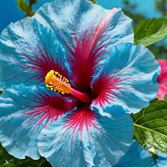 200+ Hibiscus Flower Seeds for Planting - Fresh Perennial Exotic Plant Bonsai Seeds Giant Flower Tropical Potted Plants Seeds Non-GMO Heirloom Seeds