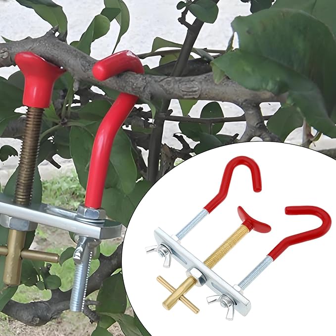 2Pcs Tree Branch Modulator DIY Bonsai Pruning Kit Carbon Steel Shapes Adjust Trimming Gardening Hand Tools Garden Care for Bonsai Gardening, HO021_M
