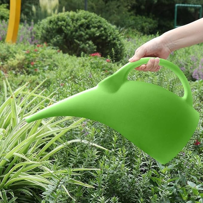 Plant Watering Can - Indoor and Outdoor Garden - 1/2 Gallon - Green