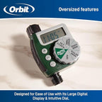3-Pack Orbit 62061Z 1-Outlet Programmable Hose Faucet Timer - Convenient and Programmable Watering Control