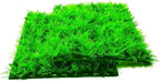 2pcs (10"X10") Artificial Aquarium Grass Mat Decorations Artificial Plastic Lawn Ornament Landscape Green Plants Decoration for Saltwater Freshwater Tropical Fish Tank Decor