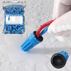Lenporl 100PCS Waterproof Wire Electrical Connectors 22AWG-8AWG,Outdoor Seal Electrical Twist Nuts Caps Cable Terminal Connector for Landscape Light, Irrigation Valves, Wet Location Installation
