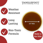 Tanglefoot Tree Care Kit – Sticky Tree Wrap & Applicator | Non-Toxic Outdoor Barrier for Crawling Insects | Includes 15oz Tree Tanglefoot, 3" x50' Tree Wrap & Applicator Tool