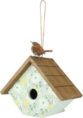 Wild Wings Decorative Wren House Blooming Nest, Green