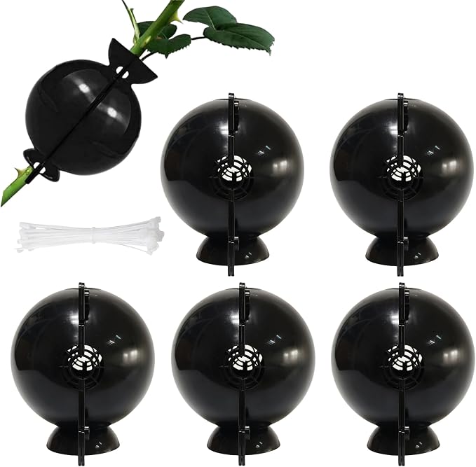 5PCS Plant Propagation Stations Air Layering Pods, Reusable Grafting Tool Air Layering Propagation Kit Grafting Kit Take Root Plant Propagation Ball Root Starter Grafting Growth Box