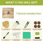 Bonsai Tree Growing Kit - All-in-One plant repotting mat Gardening Tools & User Manual, Unique Gift for Plant Lovers (Seeds Not Included)Gardening Gifts for Women Men Mom Father Birthday Thanksgiving