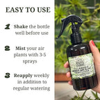 Cute Farms Tillandsia Air Plant Fertilizer | Gentle Weekly Use Formula Plant Food | Formulated Nutrients for Air Plants (Two - 8 oz. Spray Bottle)