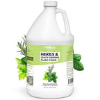 Herb Plant Food – Liquid Fertilizer for All Edible Herbs, Supports Faster Growth, Lush Leaves & Better Flavor, 1 Gallon