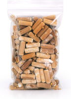 North Spore Organic Shiitake (100 ct) Mushroom Plugs for Logs | Premium Quality Mushroom Plug Spawn | Handmade in Maine, USA | Grow Gourmet Mushrooms Outdoors on Logs | Lentinula edodes