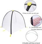 PURPLE STAR 1N 22 x 22 x 23 Inch Insect Barrier Plant Tent Cover-Bug Guard Cover with Stakes-Insect Bird Barrier Netting Mesh for Protect Vegetable Plants Fruits Flowers from Birds Animal Eating(S)