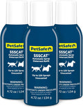 PetSafe SSSCAT Refill Can for Motion Activated Automatic Spray Pet Deterrent for Cats and Dogs, Pack of 3