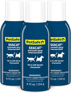 PetSafe SSSCAT Refill Can for Motion Activated Automatic Spray Pet Deterrent for Cats and Dogs, Pack of 3