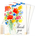 Pack of 25 Pre-Filled Thank You Plant Seed Packets Beautiful Flower Vase Party for Guests, Bridal Shower Favors, Parties, Wedding Favors, Wildflower Seeds Mix Plant for Year -Round