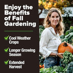 HOME GROWN 12 Fall Vegetable Seeds 9600+ Heirloom Non-GMO, High Germination, Cold Hardy Frost Tolerant Cool Season Garden, Beets, Kale, Cabbage, Peas, Broccoli, Lettuce, Onions (12 Varieties)
