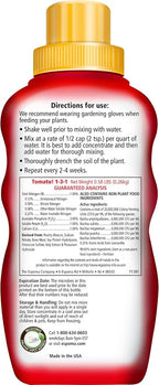 Espoma Organic 8 Ounce Concentrated Tomato! Plant Food - Plant Fertilizer for All Types of Tomatoes and Other Vegetables. for Organic Gardening. Pack of 1.