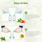 Ahopegarden 800ml A&B Hydroponic Nutrients: Hydroponic Plant Food for Aerogarden, Liquid Plant Food for Vegetables, Fruits, Flowers, ect - All-in-One Fertilizer Solution for Hydroponics Growing System
