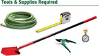 Rain Bird 32HE In-Ground Pro Rotor Pop-up Sprinkler System Kit with Click-N-Go Garden Hose Connection
