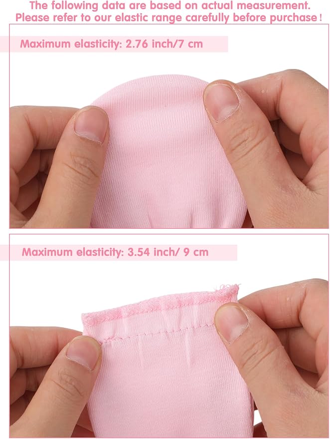 Geyoga 12 Pieces Newborn Hat Mittens Gloves Set Baby Boys Girls Cotton Baby Beanie for 0-12 Months