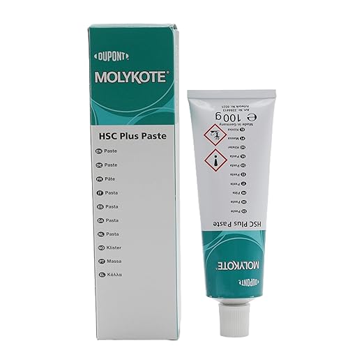 Molykote HSC Plus Paste 100g | High-Temperature Copper Anti-Seize and Assembly Paste | Threaded Connection Protection up to +1100 °C