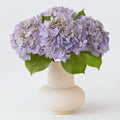 ZYTUYO 20inch 4PCS LilacLight Purple Hydrangea Artificial Flowers Lilac Real Touch Fake Hydrangeas with Long Stem for Indoor Outdoor Porch Living Room Home Decor Party Wedding Xmas Table Centerpieces