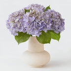 ZYTUYO 20inch 4PCS LilacLight Purple Hydrangea Artificial Flowers Lilac Real Touch Fake Hydrangeas with Long Stem for Indoor Outdoor Porch Living Room Home Decor Party Wedding Xmas Table Centerpieces
