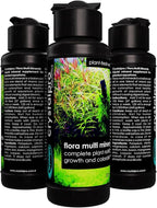 Crystalpro Flora Multi Minerals All in One Aquarium Plant Fertilizer - for Fast Growing Healthy Plants - Plant Food for Root and Leaf Growth- Safe for All Freshwater Livings 4.2 Oz