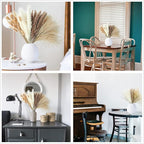 200PCS Dried Flower Bouquet – Pampas Grass, Floral Decor for Home, Wedding, and Boho Style | Perfect for Vases, Fall, Spring, Summer, and Winter Arrangements