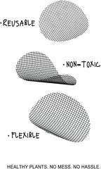 LE TAUCI Plant Pot Hole Mesh Pads, 2-Inch Round Flower Pot Drainage Covers, Prevent Soil Loss, Durable Reusable, Bonsai Bottom Grid Mat, Gardening Essentials, 50-Pack