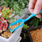 PENCK Soil Scoop for Indoor Plants - Plastic Mini Garden Plant Care Shovel Hand Tools Transplanting Succulent Cultivation Digging Scoops Kits, Pink