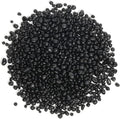 T4U Tumbled Chips Stones Crushed Black Gravels 2 LB, Irregular Shaped Natural Rock Pebbles, DIY Polished Rocks for Potted Plant, Bonsai, Vase Fillers Aquarium Decoration, Aquarium Gravel Rocks