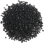 T4U Tumbled Chips Stones Crushed Black Gravels 2 LB, Irregular Shaped Natural Rock Pebbles, DIY Polished Rocks for Potted Plant, Bonsai, Vase Fillers Aquarium Decoration, Aquarium Gravel Rocks