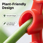 40 Pcs Low Stress Training Clips, Plant Training Clips, 90 Degrees Bud Trainer Clip Bud Bender for Plant Gardening (20 Red+20 Green)