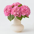 ZYTUYO 4PCS 20'' Bright Pink Real Touch Hydrangeas Latex Artificial Flowers for Baby Shower Birtiyday Wedding Pink Partry Flower Arrangeament Home Living Room Table Centerpiece