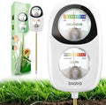 2-in-1 Moisture Meter for Plants, Soil Moisture Meter & PH Meter, Large Dual-Screen Soil Test Kit, Essential Garden Tools for Indoor/Outdoor Plant, Lawn, Farm, No Battery Needed