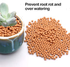 Clay Pebbles Gardening Ceramsite Orchid Hydroponic Grow Media Clay Rocks Drainage Water Purification Ceramsite Decor Cultivation Soil Stone Horticultural Grade for Soil Hydroponics Aquaponics 2.2lb