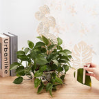 OLYCRAFT 4Pcs 2 Style Wood Plant Trellis Monstera Leaf Wood Trellis for Potted Plants Small Indoor Plant Trellis Wood Vine Plant Support for Climbing Plants Potted Plants Support - 9.8~15.6 inch Long