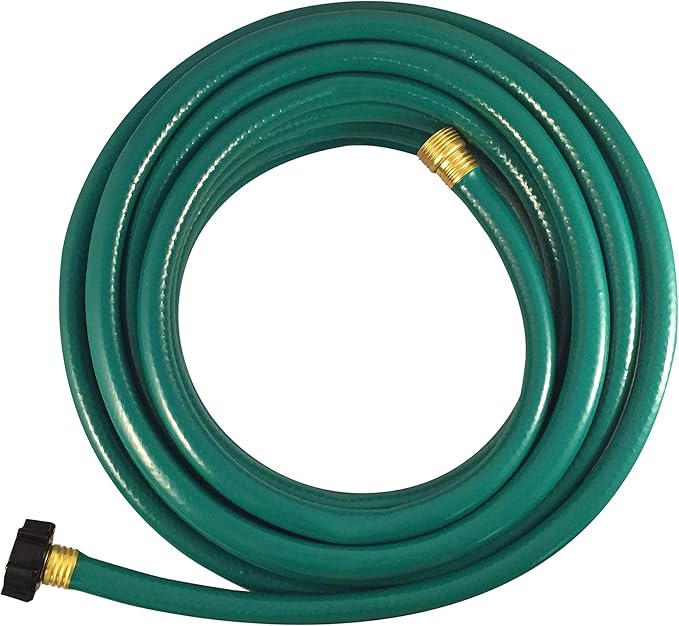 Flexon 5/8-Inch by 25-Foot Reinforced Garden Hose FR5825, 25ft, Green