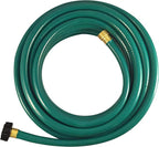 Flexon 1/2" x 75ft Light Duty Garden Hose – Lightweight, Flexible, Kink-Resistant, Durable Vinyl, Leak-Proof Couplings, Weather-Resistant Water Hose for Lawn, Garden, and Outdoor Use