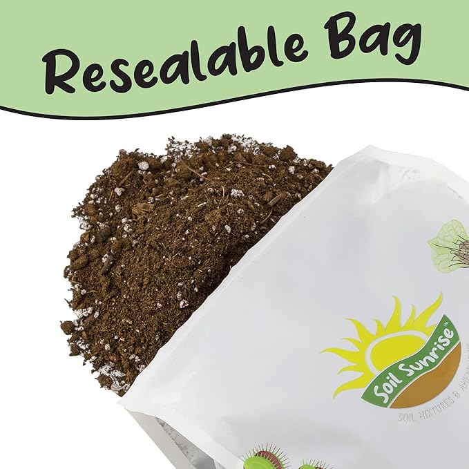 Soil Sunrise Bird of Paradise Potting Soil Mix (8 Quarts) All Natural Mix for Indoor/Outdoor Container Tropical Plants