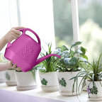 Plastic Watering Can - Rose Red - 1 Gallon