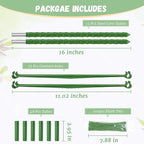 Legigo 8-Pack Tomato Cage for Garden Plant Support- Up to 48inch Garden Stakes Tomato Cage, Tomato Trellis for Potted Plants, Tomato Cages Plant Stakes for Climbing Vegetables Plants Flowers
