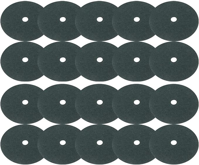 20 Pack Green Tree Guard Rings Non Woven Fabric Barrier Mats Breathable Root Protector Grass Control Discs for Garden Tree Collars for moisture(25cm)