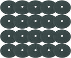 20 Pack Green Tree Guard Rings Non Woven Fabric Barrier Mats Breathable Root Protector Grass Control Discs for Garden Tree Collars for moisture(25cm)