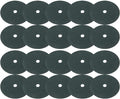 20 Pack Green Tree Guard Rings Non Woven Fabric Barrier Mats Breathable Root Protector Grass Control Discs for Garden Tree Collars for moisture(25cm)