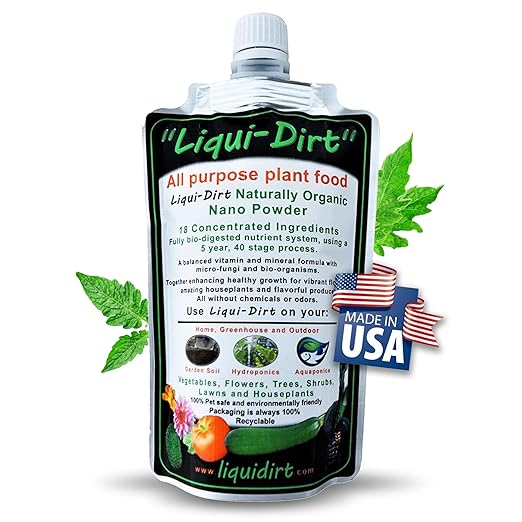 Natural Organic Fertilizer – Recreational Indoor Rare Gardens and Farms – Buds Blossoms and Leaves Superior Growth – 50 Gal Mix NPK Stabilized Growth