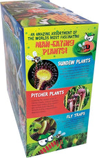 Toys by Nature Biosphere Carnivorous Creatures Terrarium Starter Kit with Complete Supplies to Grow Meat-Eating Plants! Ideal for Indoor Home Plant and Creative Displays